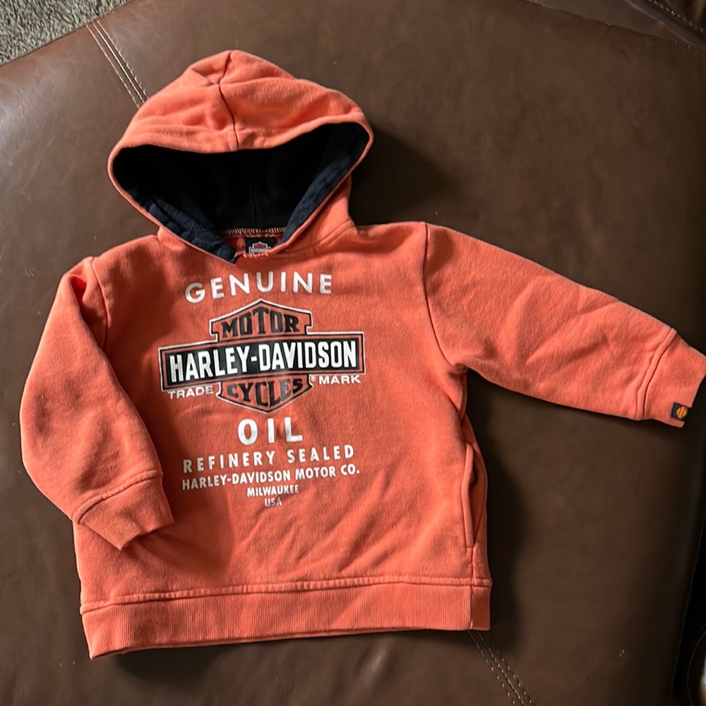 Authentic Harley Davidson hoodie (4T)